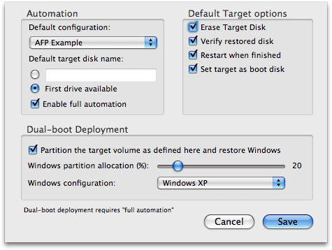 Dual Boot Preferences